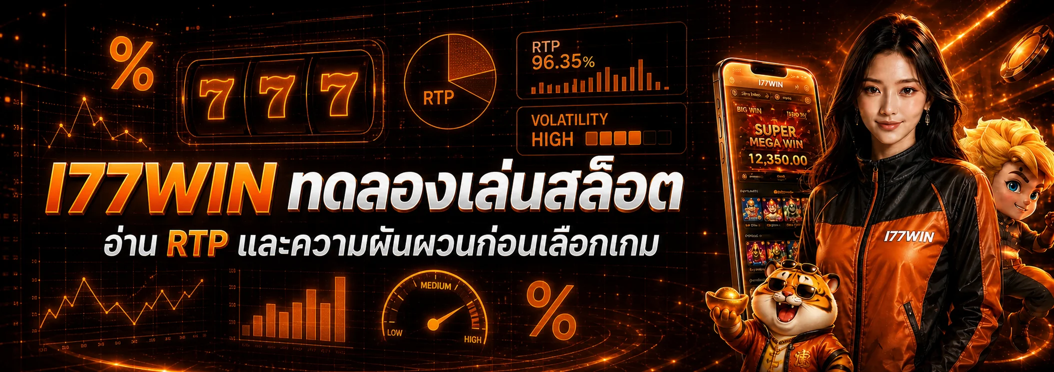 I77WIN ทดลองเล่นสล็อต อ่าน RTP ก่อนเลือกเกม